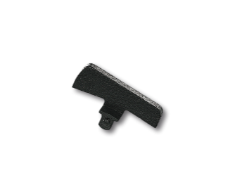 BJB Rippenwippe schw. 25 mm für Schalter 43.409 - 43.409.-314.80