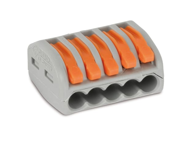 WAGO GmbH &amp; Co. KG Verbindungsklemme 5x0,8-4qmm gr 222-415