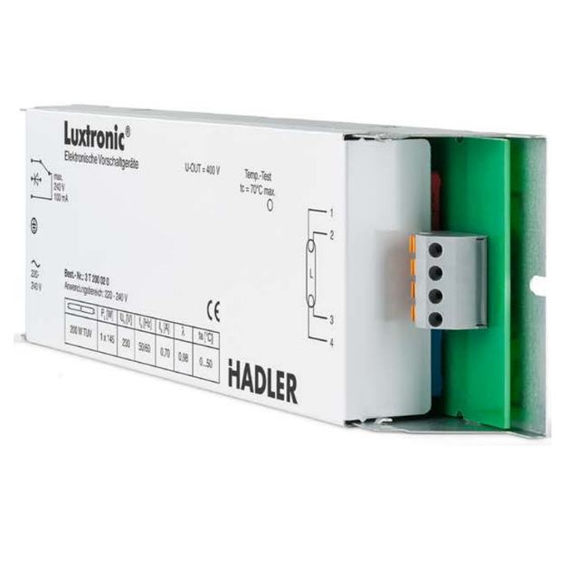 Hadler Vorschaltgerät EVG Luxtronic Linear V UV 200W, 220-240V, 50-60Hz - 3 T 200 02 1