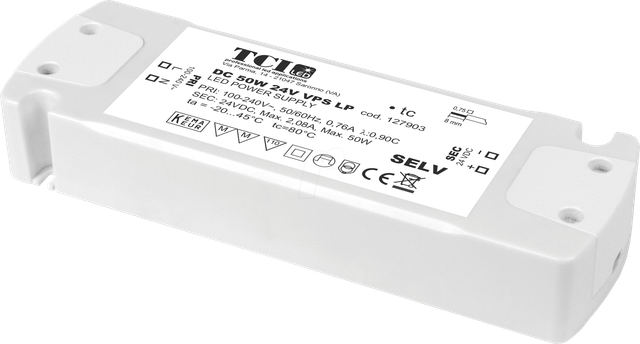 TCI LED-Treiber DC 50W 24V VPS LP - 127903