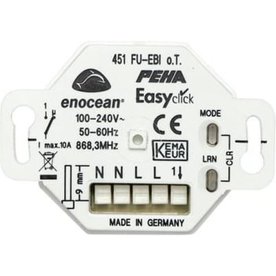 PEHA Lichtmanagement EnOcean Easyclickpro Empfänger 1-Kanal - 364316