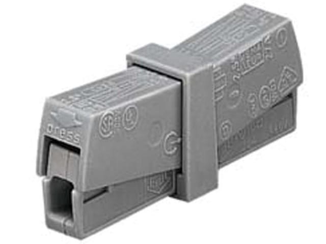 WAGO GmbH &amp; Co. KG Serviceklemme 0,5-2,5mmq grau 224-201