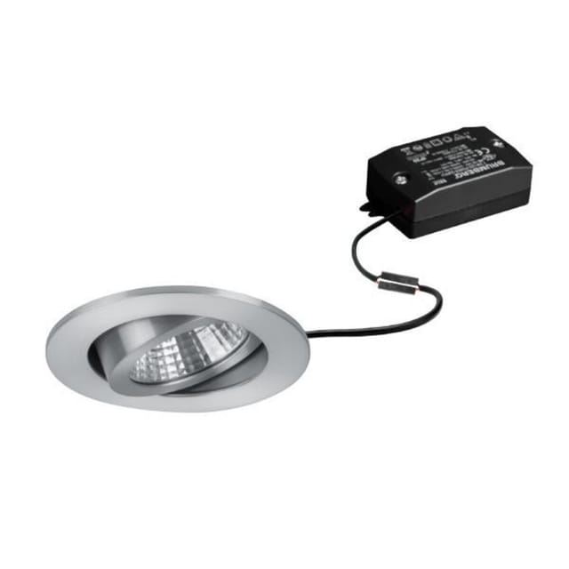 Brumberg LED-Einbaustrahler 7W 230V rund alu matt - 38261253