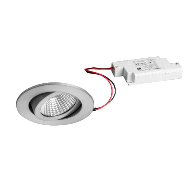 Brumberg LED-Einbaustrahler 6W 230V dim2warm rund alu-matt - 39461253