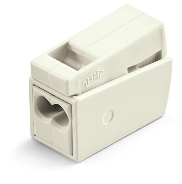 WAGO 2-Leiter-Leuchtenklemme Serie 224 max. 2,5 mm² weiß - 224-112