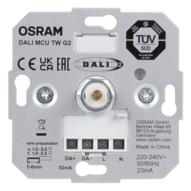 Osram Lichtmanagementsystem DALI MCU TW G2 - 4062172224673