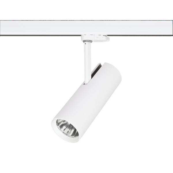Brumberg LED-Schienenstrahler MINI, strukturweiß, rund - 88393173