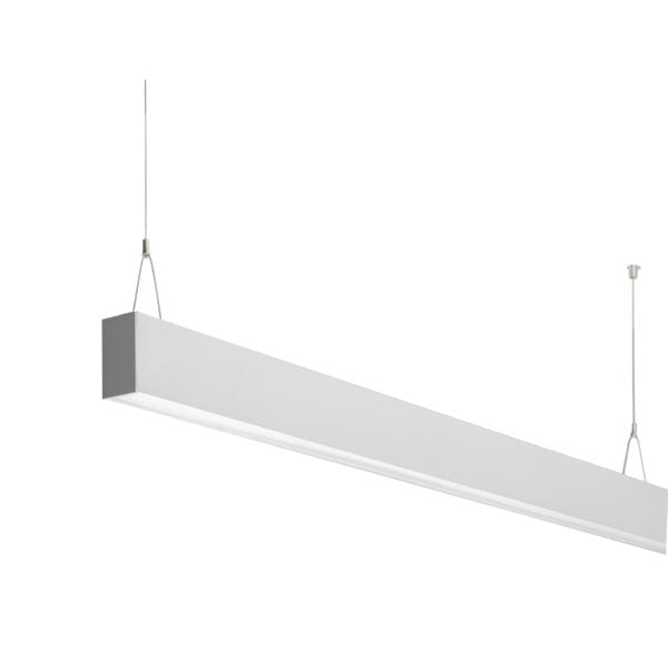 Brumberg LED-Pendel-Profilleuchte direkt/indirekt, silber - 77313693