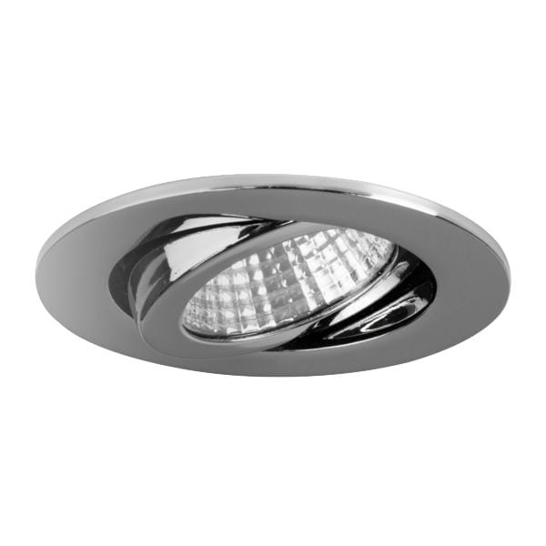 Brumberg LED-Einbaustrahler, IP65, chrom, rund - 12353023