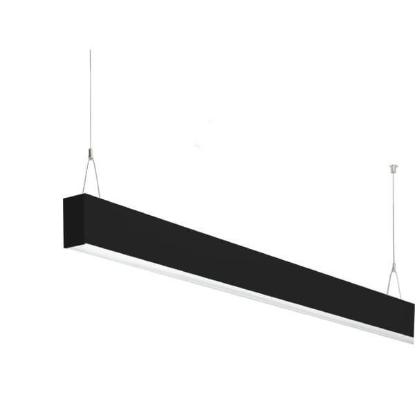 Brumberg LED-Pendel-Profilleuchte direkt/indirekt, schwarz - 77323083