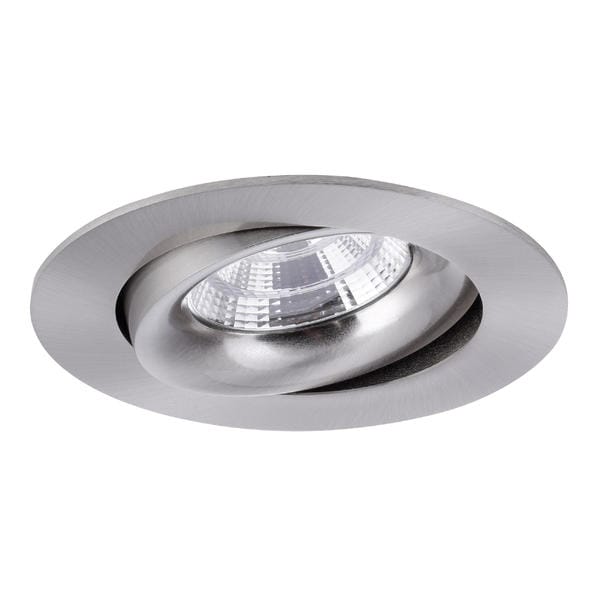 Brumberg LED-Einbaustrahler, nickel matt, rund - 12276153