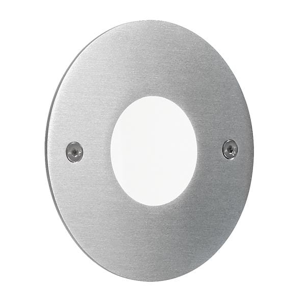 Brumberg LED-Wandeinbauleuchte, IP54, edelstahl, rund - 10012223