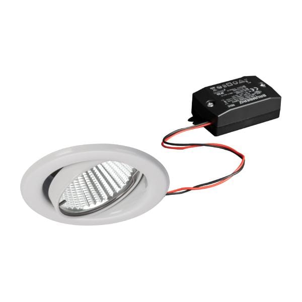 Brumberg LED-Einbaustrahlerset, schaltbar, weiß, rund - 38369073