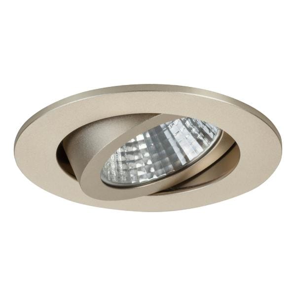 Brumberg LED-Einbaustrahler, champagner matt, rund - 12361633