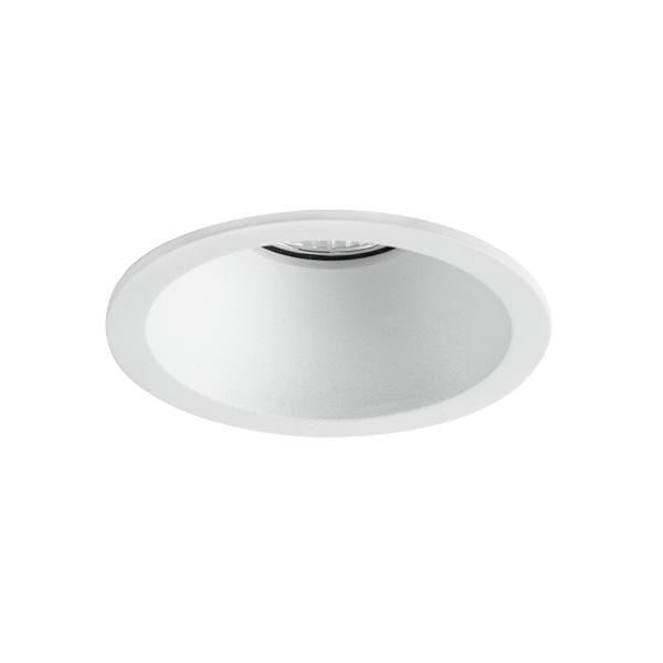 Brumberg LED-Einbaudownlight, strukturweiß, rund - 12384173