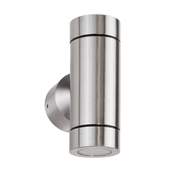 Brumberg LED-Wandanbauleuchte, V4A, IP44, edelstahl - 10009425