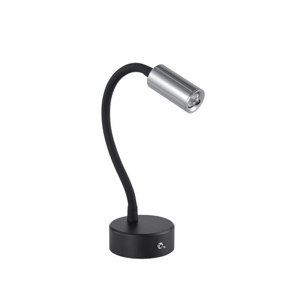 Brumberg LED-Anbau-Leseleuchte ARCUS, schwarz - 10190823