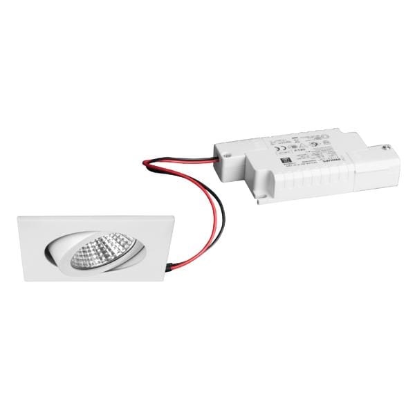 Brumberg LED-Einbaustrahlerset, Phasenab dimmbar, weiß - 39365073
