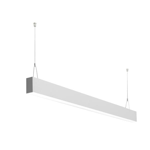Brumberg LED-Pendel-Profilleuchte direkt, silber, rechteck - 77243693