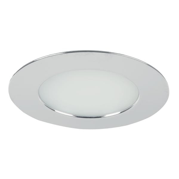 Brumberg LED-Einbaudownlight, IP44, chrom, rund - 12109023