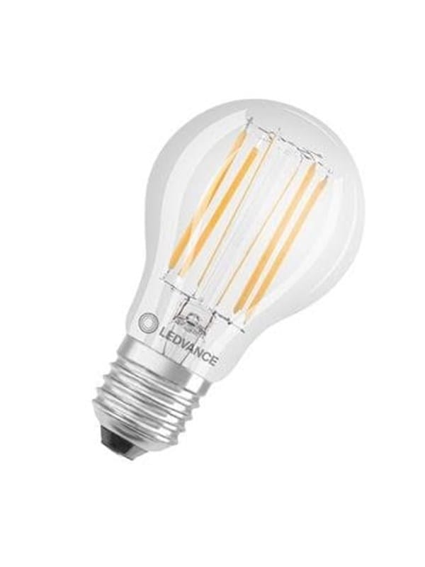 Ledvance LED-Leuchtmittel LED CLASSIC A DIM P 7.5W 827 FIL CL E27 – 4099854060915 – Ersatz für 75 W - 4099854060915