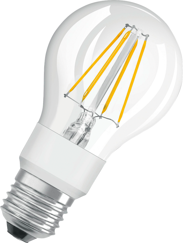 Ledvance LED-Leuchtmittel LED CLASSIC A GLOWdim 40 CL 4 W/2200...2700 K E27 - 4058075435568