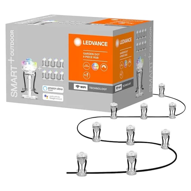 Ledvance LED-Außenleuchte SMART+ GARDEN DOT MULTICOLOR 9 Dot - 4058075478534
