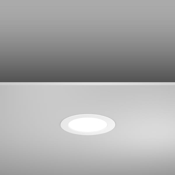 RZB Lighting LED-Einbaudownlight Toledo Flat LED/7,7W-4000K D190,H23,3 - 901452.002.1
