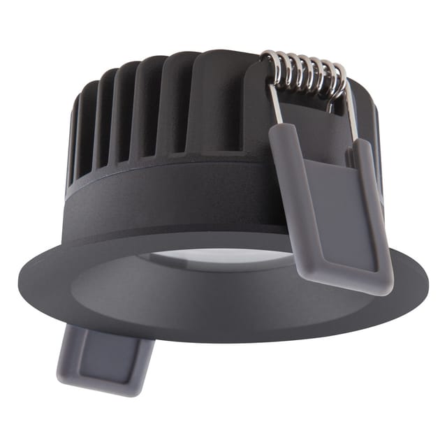 Ledvance LED-Einbaustrahler SPOT FIX 8W 930 PS DIM IP44 BK - 4058075799585