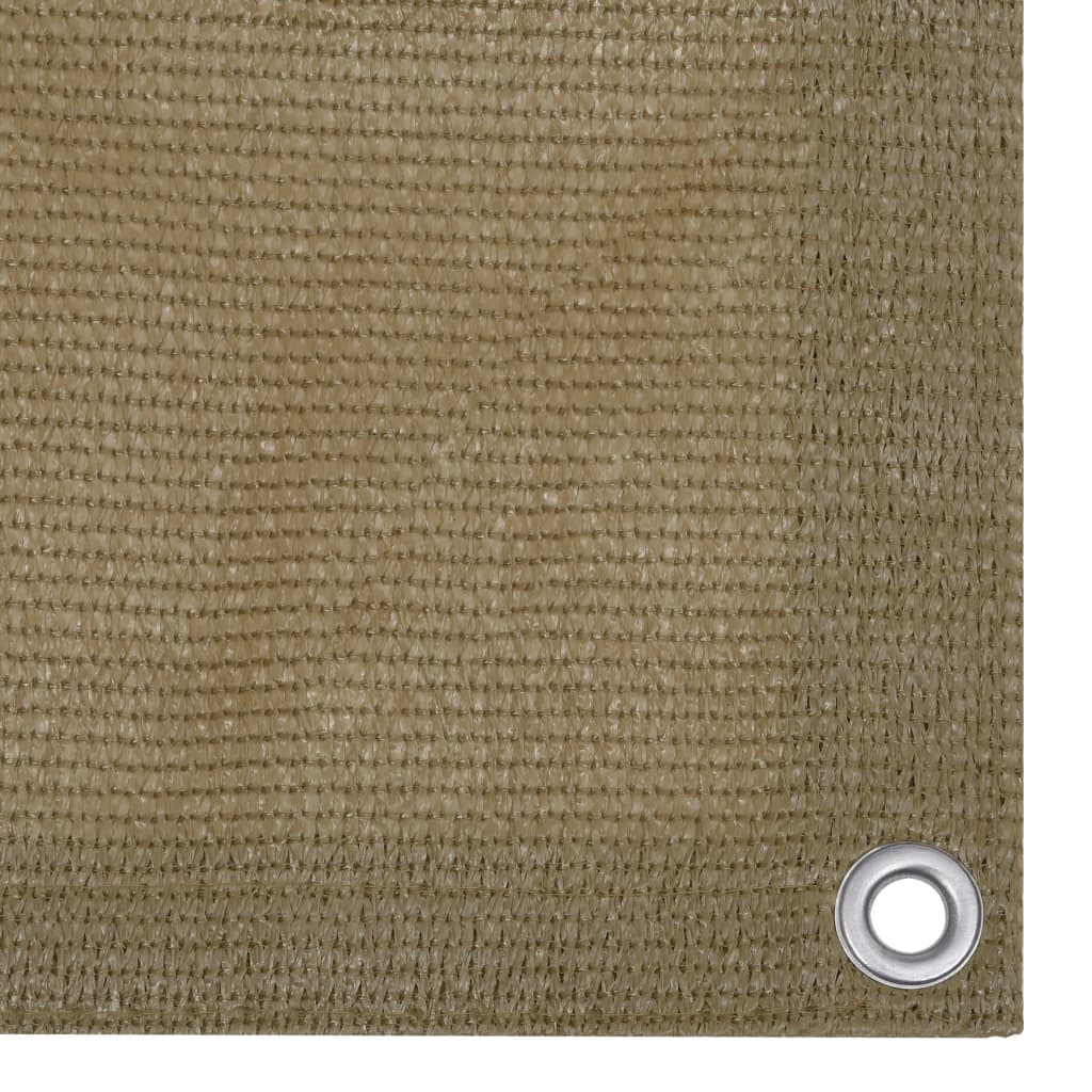 Maison Exclusive - Balkon-sichtschutz Taupe 90x600 Cm Hdpe