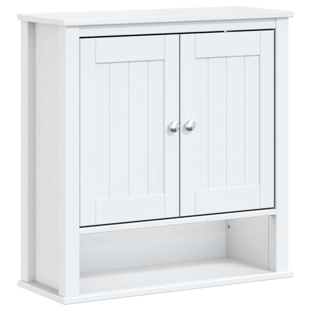 Maison Exclusive - Bad-wandschrank Berg Weiß 69,5x27x71,5 Cm Mass