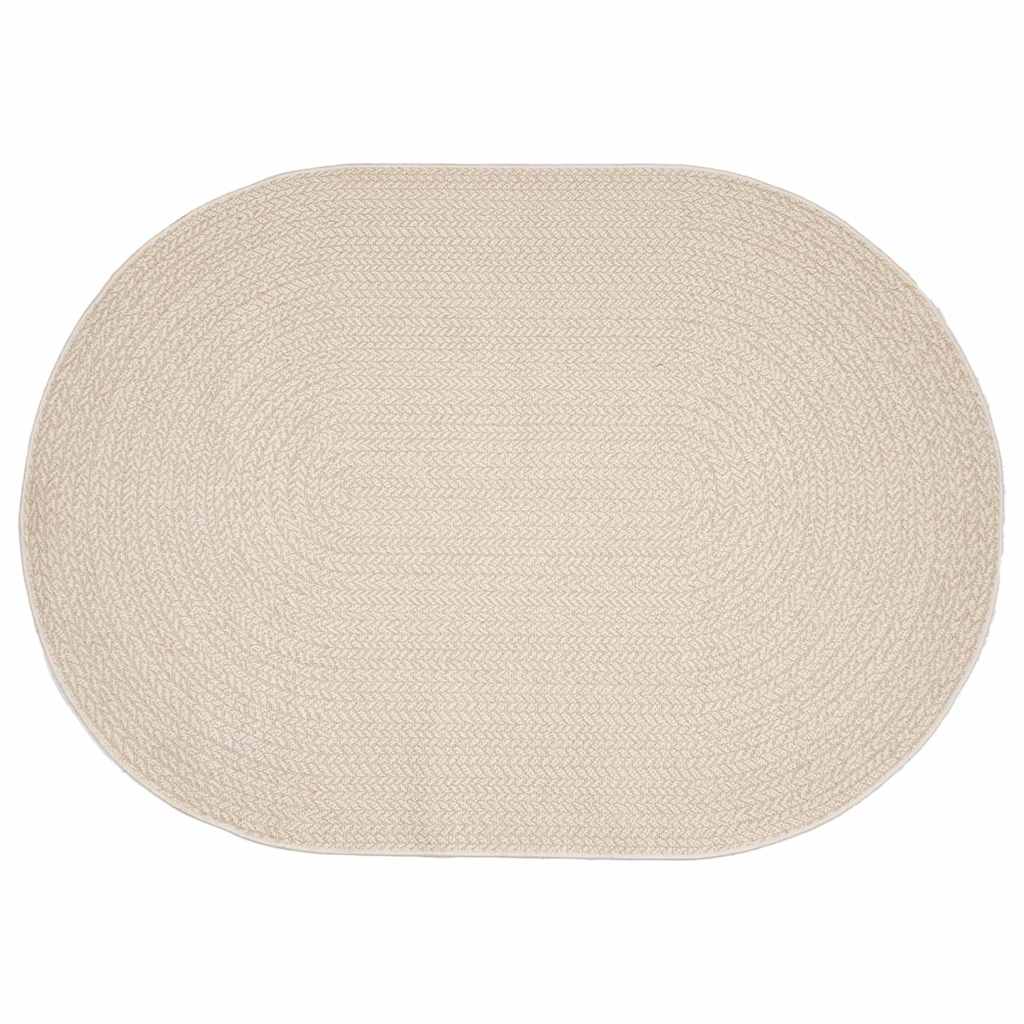 Maison Exclusive - Teppich Zizur Creme 170 X 120 Cm Polypropylen