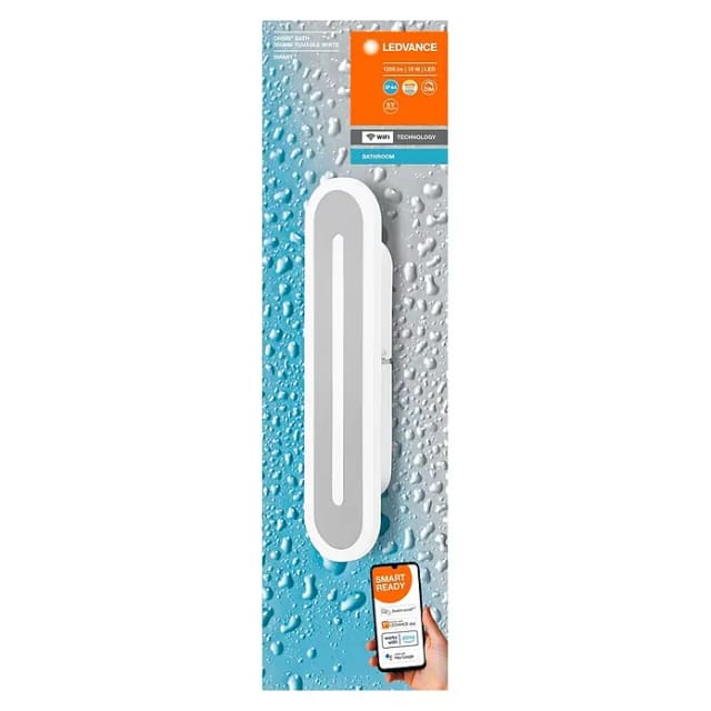 Ledvance LED-Wand- und Deckenleuchte mit WLAN-Technologie IP44 TW und dimmbar SMART WIFI ORBIS BATH W 300IP44TWWT – 4058075574274