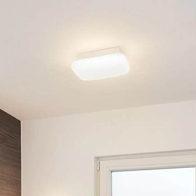 Ledvance LED-Wand- und Deckenleuchte mit WLAN-Technologie IP44 TW und dimmbar SMART WIFIORBISAQUA 200X200IP44TWWT – 4058075574373