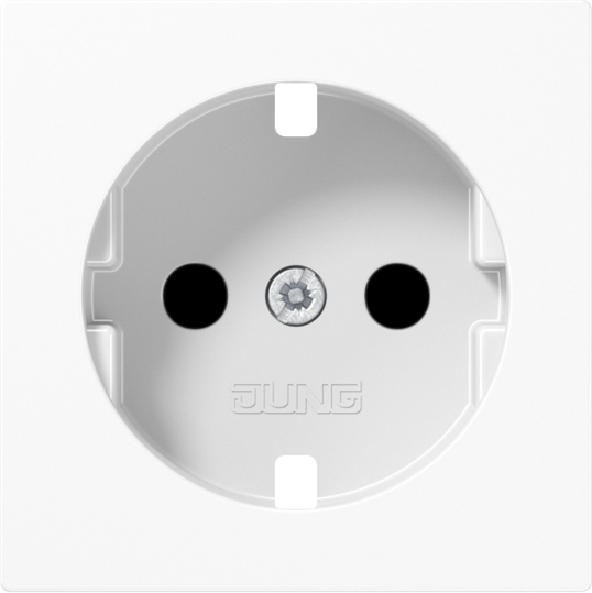 Jung Zentralplatte aws für SCHUKO-Steckdose A 1520 KIPL WW