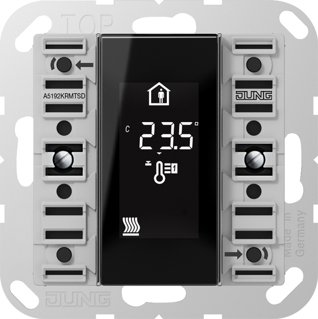 Jung KNX Raumcontroller-Modul Kompakt 2-fach A 5192 KRM TS D