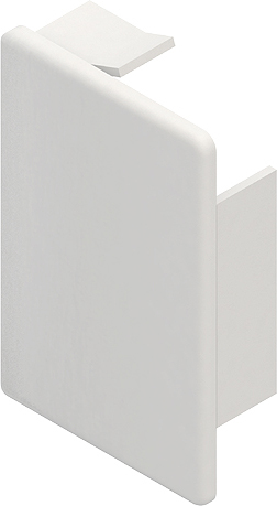 HKL Endstück ws 40x60 RAL9001 ES4060.6