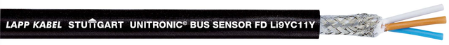 Lapp Kabel&amp;Leitung UNITRONIC SENSOR FD Lif9Y11Y 4X0,34 7038865/100