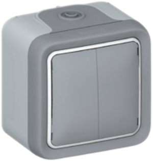 Legrand Doppelwechselschalter AP, 10A,250V, IP55 069715