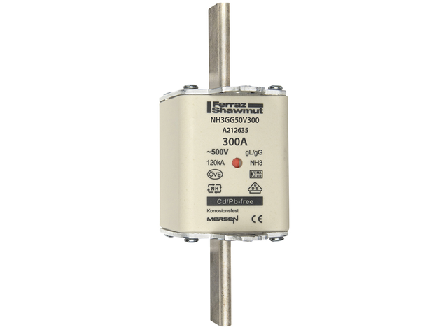 Mersen NH-Sicherungseinsatz SF Gr.3 gG 300A/500V KM NH3GG50V300