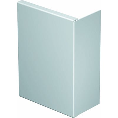 OBO Bettermann Vertr Endstück 80x210mm, PVC, rws WDK HE80210RW