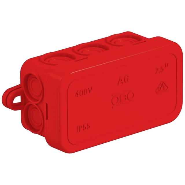 OBO Bettermann Vertr Kabelabzweigkasten 80x43x34mm A 6 HF RO