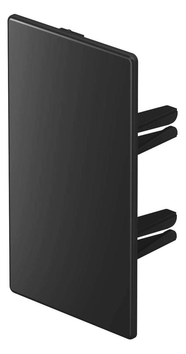 OBO Bettermann Vertr Endstück 60x110 PVC sw WDK HE60110SW