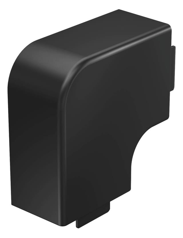 OBO Bettermann Vertr Flachwinkelhaube 40x60 PVC sw WDK HF40060SW