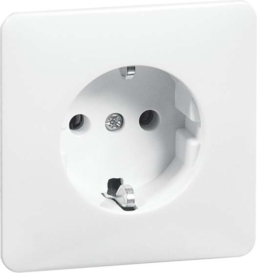 Peha SCHUKO-Steckdose ws 16A 250V Schraubkl. D 80.6611 SI W