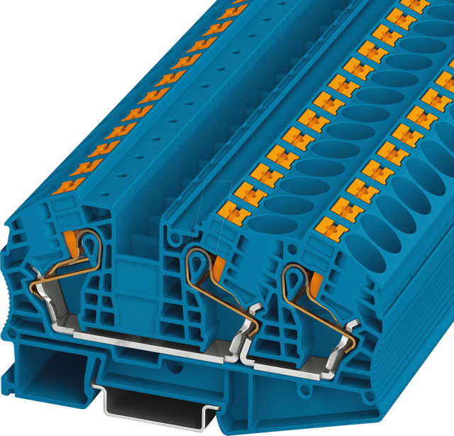Phoenix Contact Durchgangsklemme 0,5-25qmm, AWG 20-4 PT 16-TWIN N BU