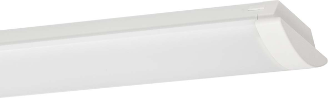 Ridi-Leuchten LED-Wannenleuchte halbrund opale Wanne WL-R1X145/35ND-O-SET