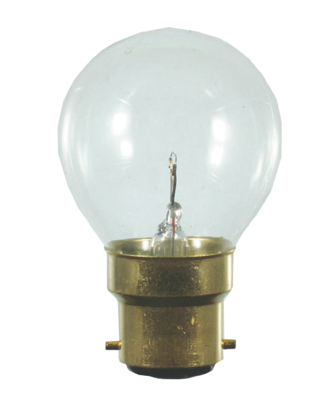 Scharnberger+Hasenbein Tropfenlampe 45x75mm B22d 240V 25W klar 43084