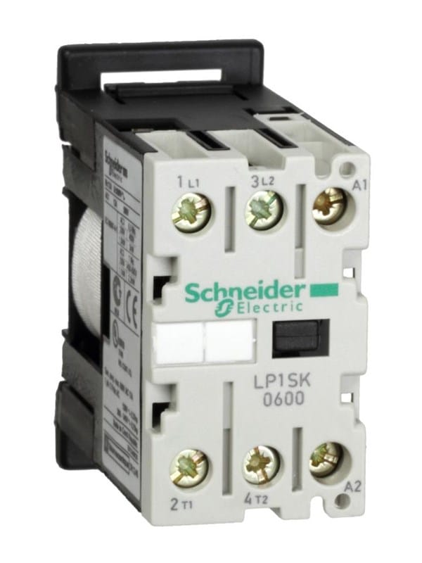 Schneider Electric Leistungsschütz 6A 2p. 27mm 24VDC LP1SK0600BD