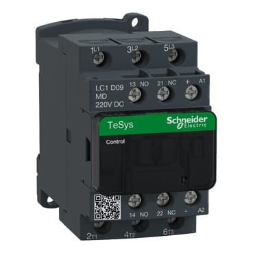 Schneider Electric Leistungsschütz 3-polig, 1S, 1Ö LC1D09MD